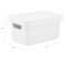 Simplify Small White Vinto Storage Box with Lid